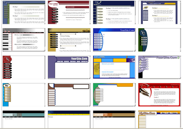 Basic Web Design Templates